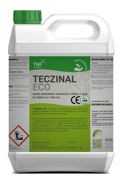 TECZINAL ECO (Presentación de 5 Litros)